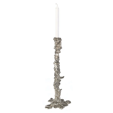 Kerzenleuchter POLSPOTTEN Drip Silver XXL