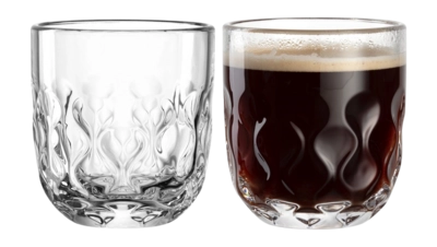 Kaffeeglas Leonardo Gocce 2 220ml (2er-Set)