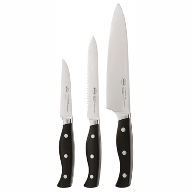Messerset Rösle Pura 3 Messer Black