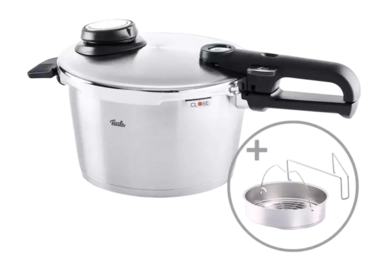 Schnellkochtopf Fissler Vitavit Premium mit Einsatz 8L