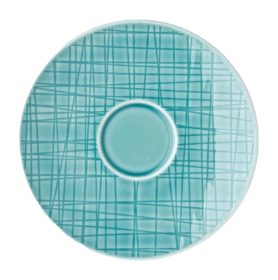 Untertasse Rosenthal Mesh Espresso Aqua 12 cm