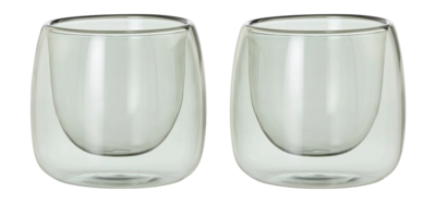 Windlicht Set AdHoc Yuna Grau (2-teilig)