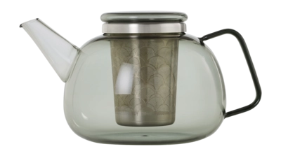 Teekanne AdHoc mit Filter Yuna Grau 1,6 L