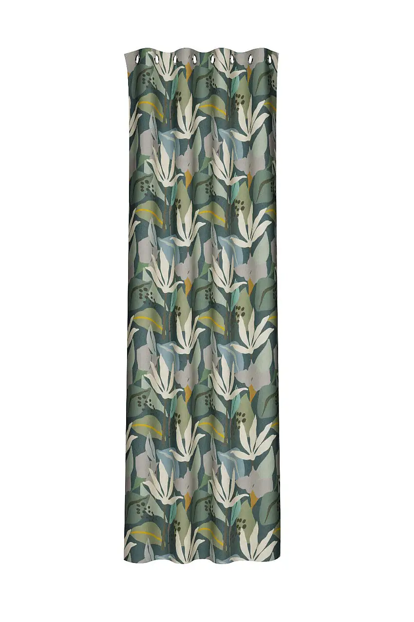 Ösenschal Jasper grün BxH 140x245cm