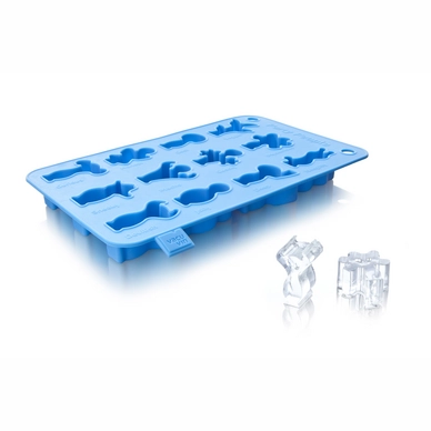 Eiswürfelform Vacu Vin Blau