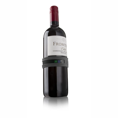 Wein Thermometer Vacu Vin Grau