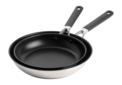 Topf-Set KitchenAid Classic Stainless Steel 24 cm & 28 cm (2-teilig)