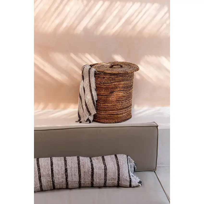 Der Oh My Gee Kissenbezug – Bohemian White 35x100
