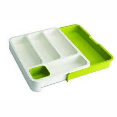 Besteckkasten Joseph Joseph Ausziehbar Weiß / Grün