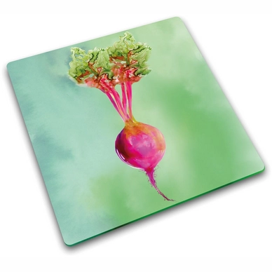 Untersetzer Joseph Joseph Viereckig Rote Bete Wasserfarben Print