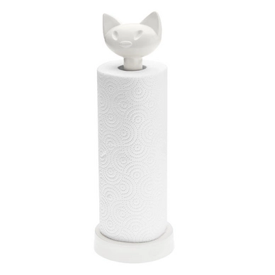 Küchenrollenhalter Koziol Miaou Solid Weiß