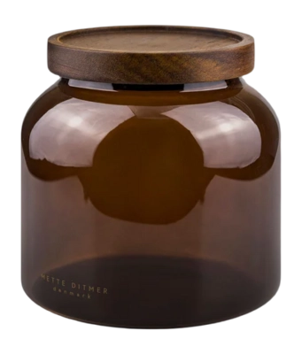 Einmachglas Mette Ditmer Luna Jar Small Brown