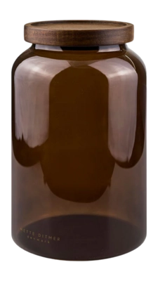 Einmachglas Mette Ditmer Luna Jar Large Brown