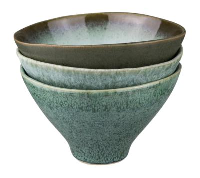 Schüsseln Mette Ditmer Elements Medium Green Tones (3er-Set)