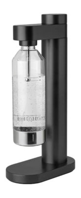 Sprudelwasser-Maschine Stelton Brus Carbonator Black Metallic
