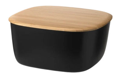 Brotbox Rig-Tig Box-It Bread Box L 23 cm Black