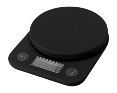 Waage Rig-Tig Foodie Kitchen Scale Black