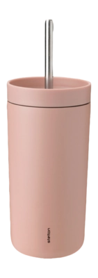 Thermobecher Stelton To Go Sip Vacuum Insulated Cup With Straw 0.4L Heather