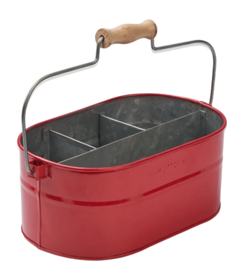 Reinigungseimer Humdakin System Bucket Red