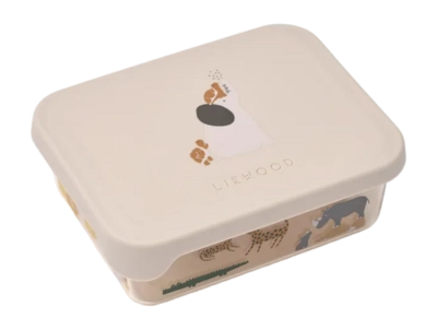Brotdose Liewood Kinder Ako Tritan Snack Box All Together / Sandy