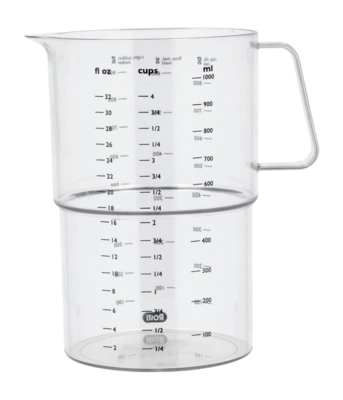 Messbecher Rosti Mensura Clear 1000 ml