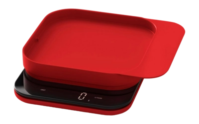 Küchenwaage Rosti Mensura Red