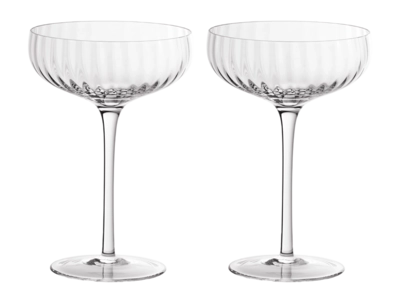 Cocktailgläser Bolia Rheolog (Set von 2 Stück)