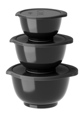 Rührschüssel Set Rosti Margrethe Mini Black Edition (Set von 3)