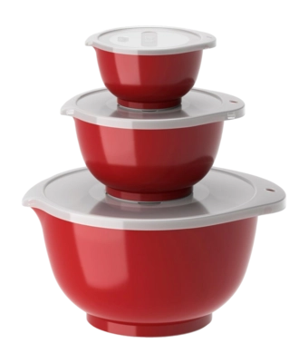 Rührschüssel Set Rosti Margrethe Red (3-teilig)
