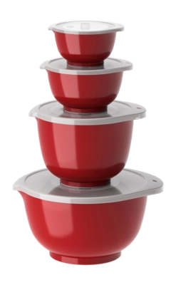 Rührschüssel Set Rosti Margrethe Red (4-teilig)