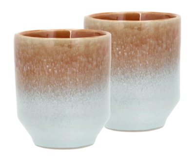 Tassen Villa Collection Styles Blue Amber 0,18 L (2er-Set)
