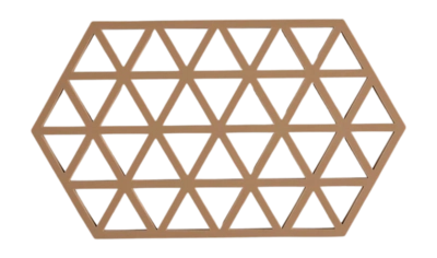 Untersetzer Zone Denmark Triangles Light Terracotta 24 cm