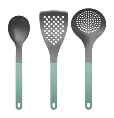 Küchen-Set Rosti 2 Optima Nordic Green Nylon (Set von 3)