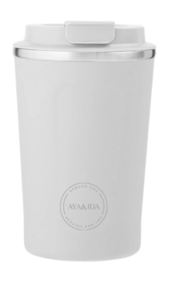 Thermobecher AYA&IDA CUP2GO Winter White 380 ml