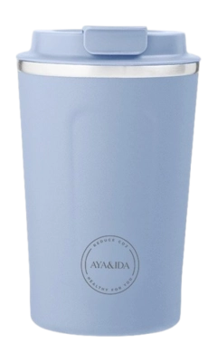 Thermobecher AYA&IDA CUP2GO Powder Blue 380 ml