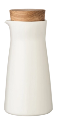 Milchkanne Iittala Teema Mit Holzstopfen Weiß 200 ml