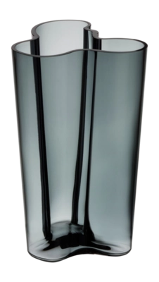 Vase Iittala Alvar Aalto Finlandia Dunkelgrau 25 cm