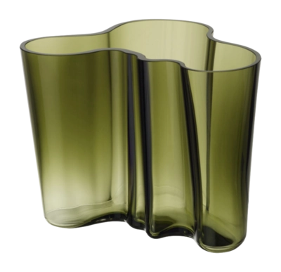 Vase Iittala Alvar Aalto Moosgrün 16 cm