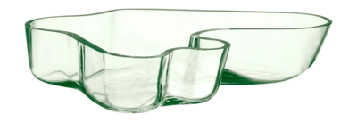 Dekoschale Iittala Alvar Aalto Grün 26 x 5 cm