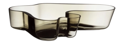Dekoschale Iittala Aalto Rauchgrau 26 x 5 cm
