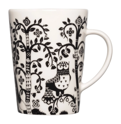 Kaffeetasse Iittala Taika Schwarz 300 ml