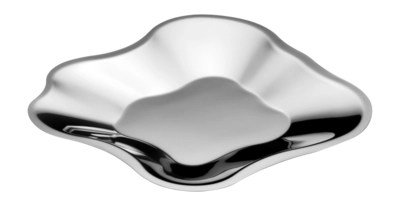 Dekoschale Iittala Alvar Aalto Edelstahl 36 cm