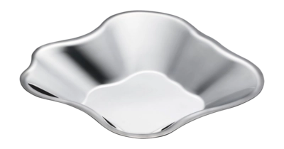 Dekoschale Iittala Alvar Aalto Edelstahl Silber 6 x 35,8 cm