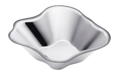 Dekoschale Iittala Alvar Aalto Edelstahl 5 x 18 cm