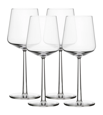Rotweinglas Iittala Essence Klar 450 ml (4er-Set)