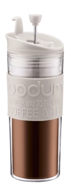 Travel Press Bodum Weiß 450 ml