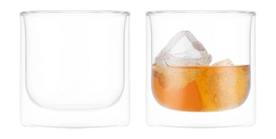 Whiskyglas Bodum Skål Transparent 280 ml (Set von 2 Stück)
