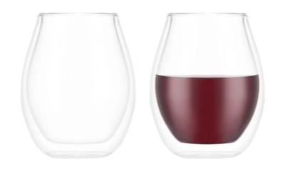 Weinglas Bodum Skål Syrah Transparent 450 ml (Set von 2 Stück)