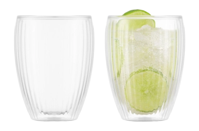 Glas Bodum Pavina Transparent 320 ml (Set von 2 Stück)