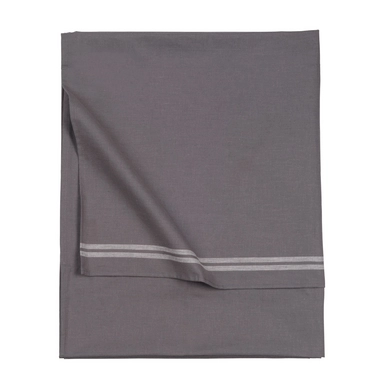 Tischdecke Walra Streifen Anthrazit Baumwolle